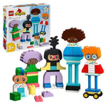 LEGO 10423 DUPLO Ma Ville Personnages a Construire aux DiffÈrentes …motions, Jouet avec 71 Briques avec 5 Personnages