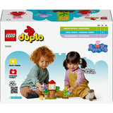 LEGO DUPLO 10431 Le Jardin et la Cabane dans l'Arbre de Peppa Pig - Jouet CrÈatif