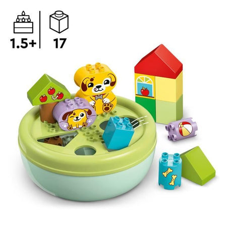 LEGO DUPLO My First 10441 Trieur De Formes : La Niche Du Chiot - Jeu D'éveil Des 18 Mois