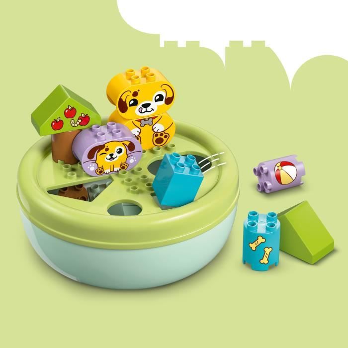 LEGO DUPLO My First 10441 Trieur De Formes : La Niche Du Chiot - Jeu D'éveil Des 18 Mois