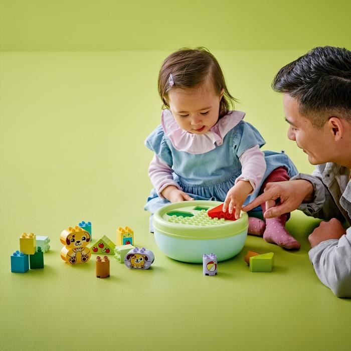 LEGO DUPLO My First 10441 Trieur De Formes : La Niche Du Chiot - Jeu D'éveil Des 18 Mois