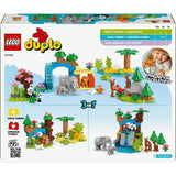 LEGO DUPLO Ma ville 10446 Familles d'animaux sauvages 3-en-1 - Jeux d'éveil avec animaux