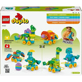 LEGO DUPLO Ma Ville 10451 Dinosaures sur Roues 3-en-1 - Jeu d'éveil des 3 ans