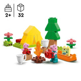 LEGO DUPLO Peppa Pig 10452 Les Vacances au Camping - Jeu de construction des 2 ans