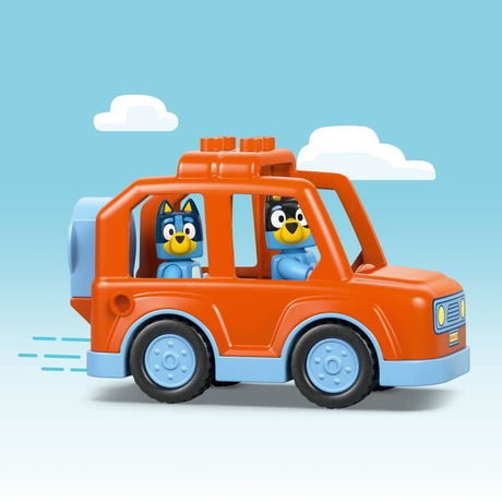 LEGO DUPLO 10458 Visite chez le Marchand de Glace avec Bluey - Jeu de Construction 2 ans