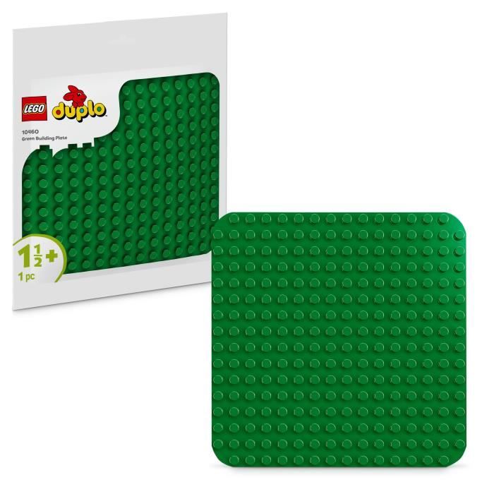 LEGO DUPLO 10460 Green Building Plate Construction Toy for Babies 18 Months