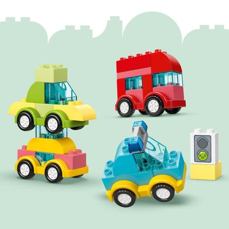 LEGO DUPLO My First 10474 Les Véhicules Créatifs - Jeu Créatif Garçon ou Fille des 1 an