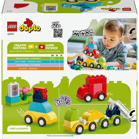 LEGO DUPLO My First 10474 Les Véhicules Créatifs - Jeu Créatif Garçon ou Fille des 1 an