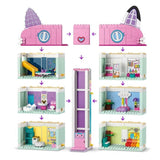 LEGO 10788 La Maison Magique de Gabby - Jouet de Construction pour enfant 4 ans - Figurines