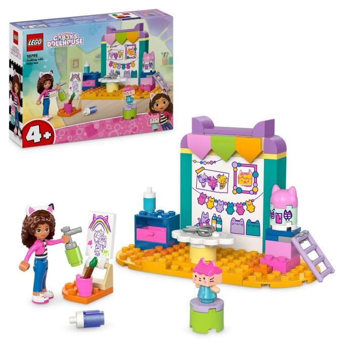 LEGO Gabby's Magical Dollhouse 10795 Craft with Baby Box, Role Play for Kids