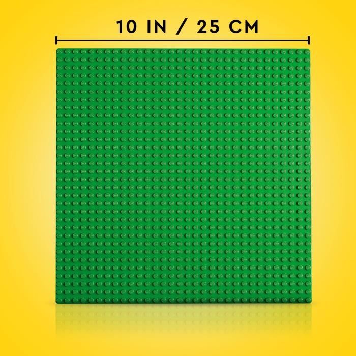 LEGO 11023 Classic La Plaque De Construction Verte 32x32, Socle de Base pour Construction, Assemblage et Exposition