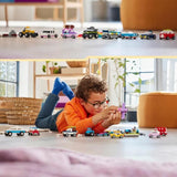 LEGO 11036 Classic Les Véhicules Créatifs, Maquette de Voiture, Véhicule de Police, Camion et Autres