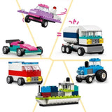 LEGO 11036 Classic Les VÈhicules CrÈatifs, Maquette de Voiture, VÈhicule de Police, Camion et Autres