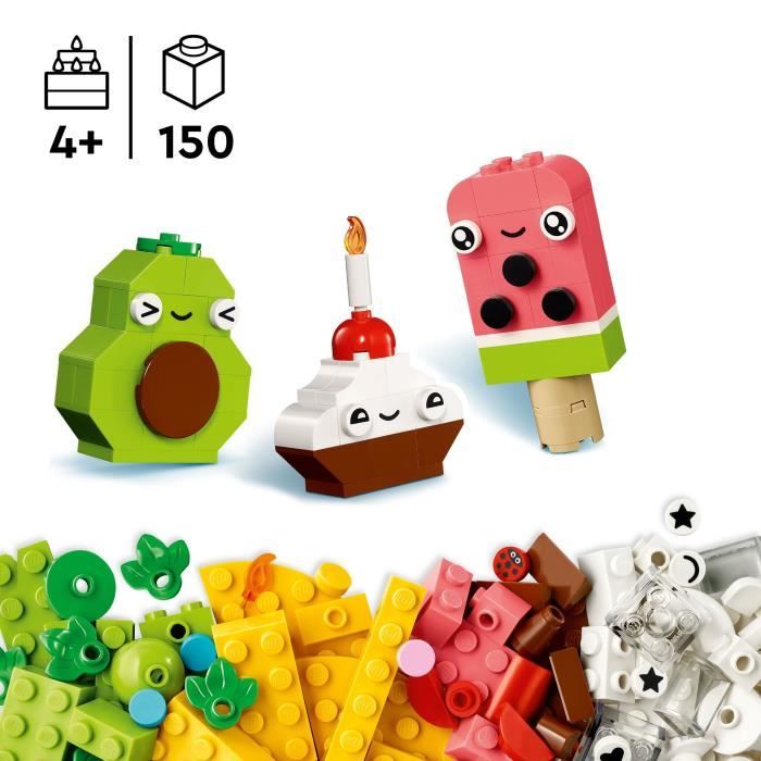 LEGO Classic 11039 Les aliments créatifs - Jouet de construction pour enfants des 4 ans