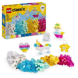 LEGO Classic 11040 La Boîte de Briques Transparentes Magiques - Jeu de construction 5 ans