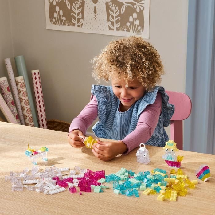 LEGO Classic 11040 La Boîte de Briques Transparentes Magiques - Jeu de construction 5 ans