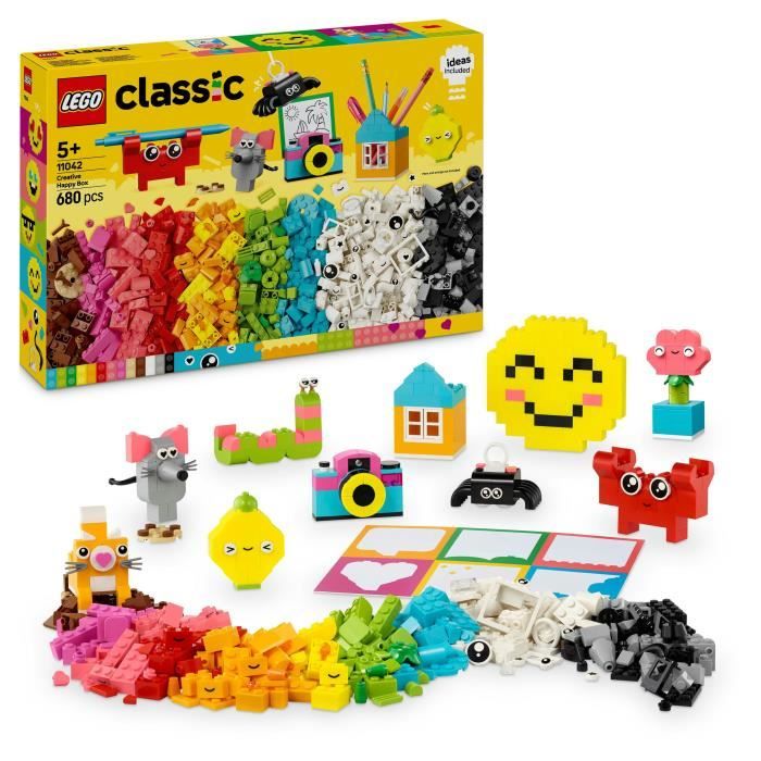 LEGO Classic 11042 Creative Box of Happiness - Building Bricks Assortment