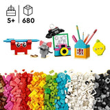 LEGO Classic 11042 La boîte créative du bonheur - Assortiment de briques de construction