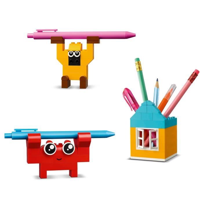 LEGO Classic 11042 La boîte créative du bonheur - Assortiment de briques de construction
