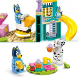 LEGO Bluey 11201 Bluey et Chloé a l'Aire de Jeux - Jeu de Construction des 4 ans - Animaux