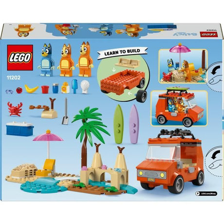 LEGO Bluey 11202 Les Vacances et le Voyage en Voiture de Bluey - Jeu de Construction 4 ans
