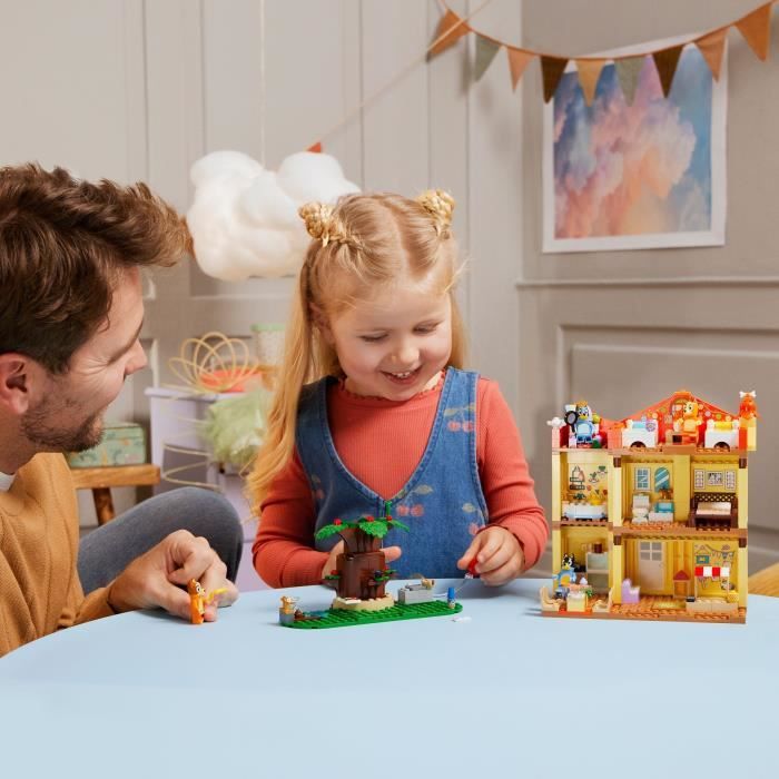 LEGO Bluey 11203 La Maison de Famille de Bluey - Jeu de Construction Fille ou enfant 4 ans
