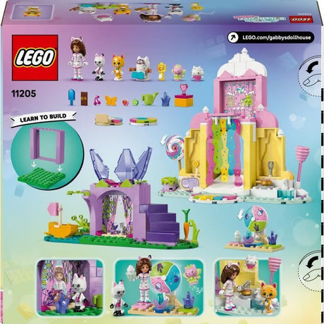 LEGO Gabby et la Maison Magique 11205 La Montagne de Friandises et le Jardin de Fée Minette
