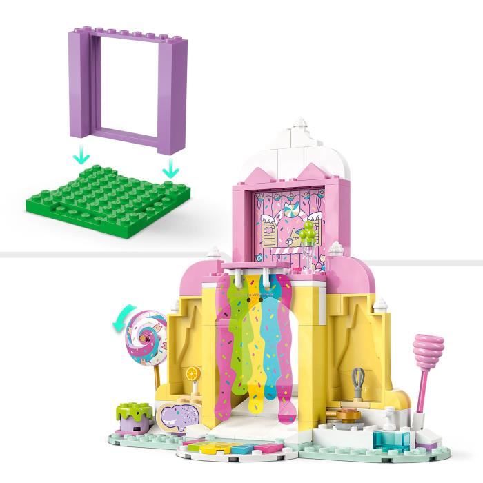 LEGO Gabby et la Maison Magique 11205 La Montagne de Friandises et le Jardin de Fée Minette