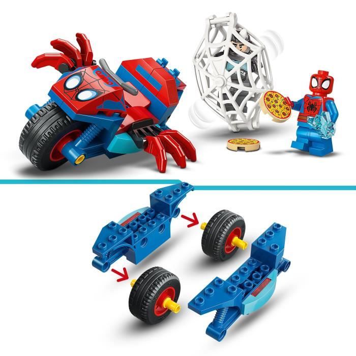 LEGO | Marvel 11206 Spidey et ses Amis Extraordinaires Spidey sur sa Moto contre Rhino
