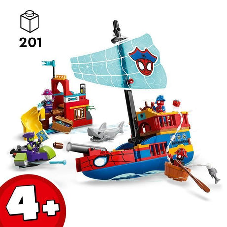 LEGO | Marvel 11208 Spidey et ses Amis Extraordinaires Le Bateau Pirate de l'Équipe Spidey