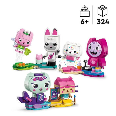 LEGO Gabby et la Maison Magique 11215 Les Gabbychats en Briques - Jeu Créatif des 6 ans