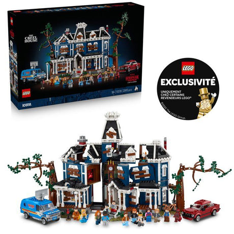 LEGO Icons 11370 Stranger Things : la Maison Creel - Set de Construction Adulte - Cadeau