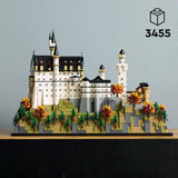 LEGO Architecture 21063 Le Château de Neuschwanstein - Set de Construction pour Adulte