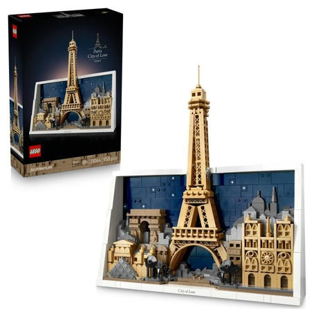 LEGO Architecture 21064 Paris, Ville de l'Amour - Set de Construction pour Adulte - Cadeau