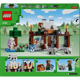 LEGO Minecraft 21261 La forteresse du loup - Jeu d'exploration sur le theme du squelette