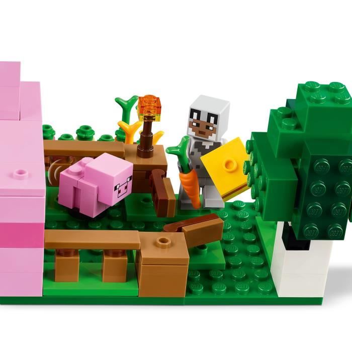 LEGO Minecraft 21268 La maison de Porcelet - Jeu de construction pour enfant des 7 ans