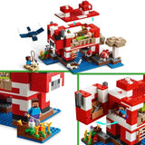 LEGO Minecraft 21270 La maison des Champimeuhs - Jeu de construction pour enfant des 8 ans