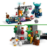 LEGO Minecraft 21274 La Rencontre Avec Le Warden - Jouet Collector Pour Garçon Des 7 Ans