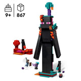 LEGO Minecraft 21279 La Tour De l'Enderman - Jeu De Construction Pour Garçon Des 9 Ans