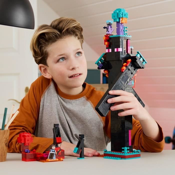LEGO Minecraft 21279 La Tour De l'Enderman - Jeu De Construction Pour Garçon Des 9 Ans