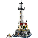 LEGO 21335 Ideas Le Phare Motorisé, Exclu Cdiscount, Idée Cadeau, Décoration Maison, avec Minifigurines Marin, Activité