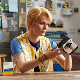 LEGO 21345 Ideas Appareil Photo Polaroid OneStep SX-70, Maquette a Construire pour Adultes avec Autocollants