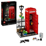 LEGO Ideas 21347 Exclu Cdiscount Cabine Téléphonique Londonienne Décoration Maison pour les Anglophiles