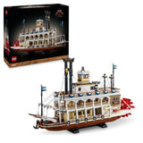 LEGO Ideas 21356 Exclu Cdiscount Le Bateau a Vapeur du Mississippi - Set de Construction pour Adulte