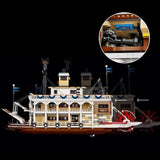 LEGO Ideas 21356 Exclu Cdiscount Le Bateau a Vapeur du Mississippi - Set de Construction pour Adulte