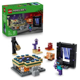 LEGO Minecraft 21584 Voyage a Travers les Portails du Nether et de l'Ender - Jeu des 7 ans