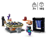 LEGO Minecraft 21584 Voyage a Travers les Portails du Nether et de l'Ender - Jeu des 7 ans