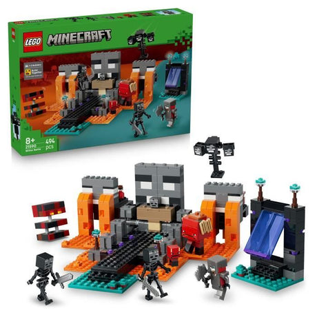 LEGO Minecraft 21590 La Bataille du Wither - Jouet de Construction pour Gamer des 8 ans