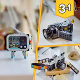 LEGO 31147 Creator 3en1 L'Appareil Photo RÈtro, Jouet Transformable avec 3 Modeles, DÈco de Bureau et de Chambre