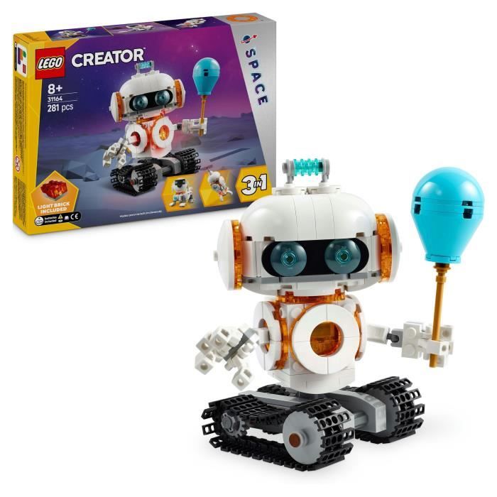 LEGO Creator 31164 3-in-1 Space Mech - Building Toy for Boys Ages 8 and Up